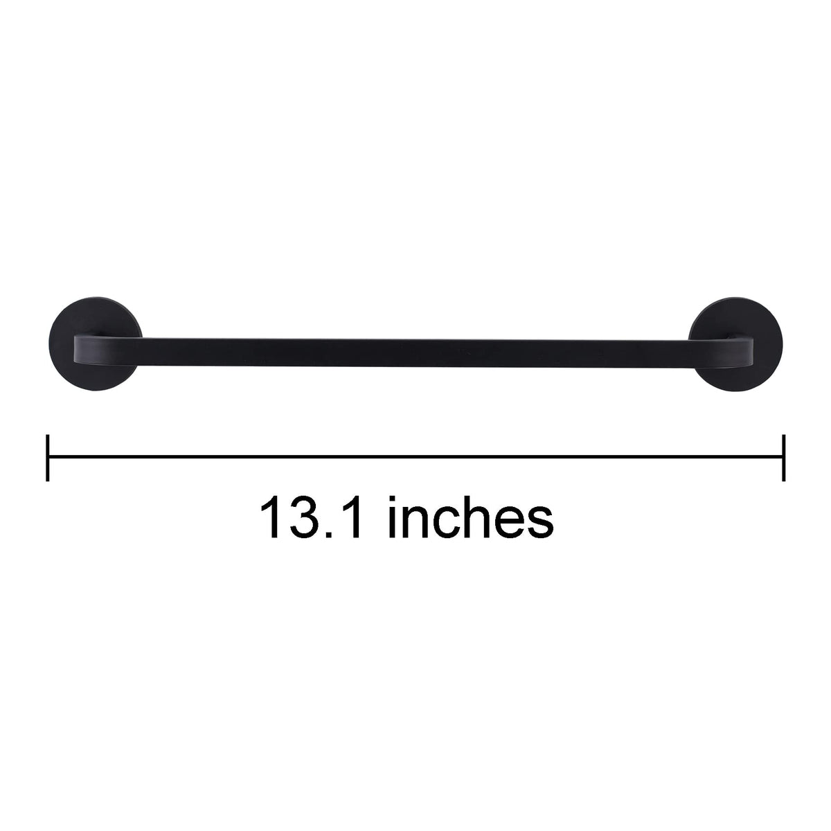 LEKUSHA aluminum-body towel bar demonstrates rust resistance for long-term use