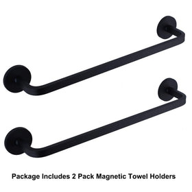 LEKUSHA towel bar on stove or oven keeps towels dry and organized