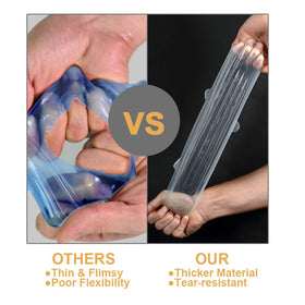 LELE LIFE thick silicone lid resists tearing for durable reuse.