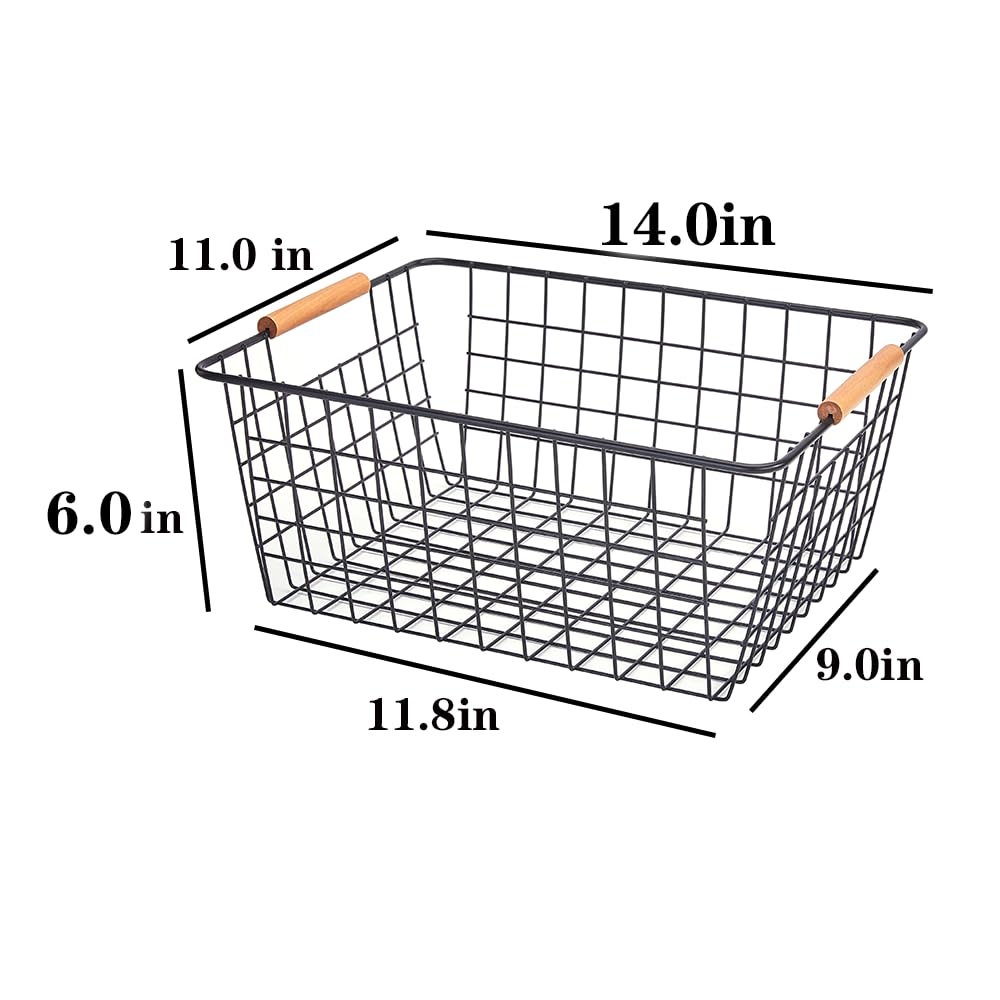 LeleCAT multipurpose storage basket ideal for shelves, closets, and toy storage.