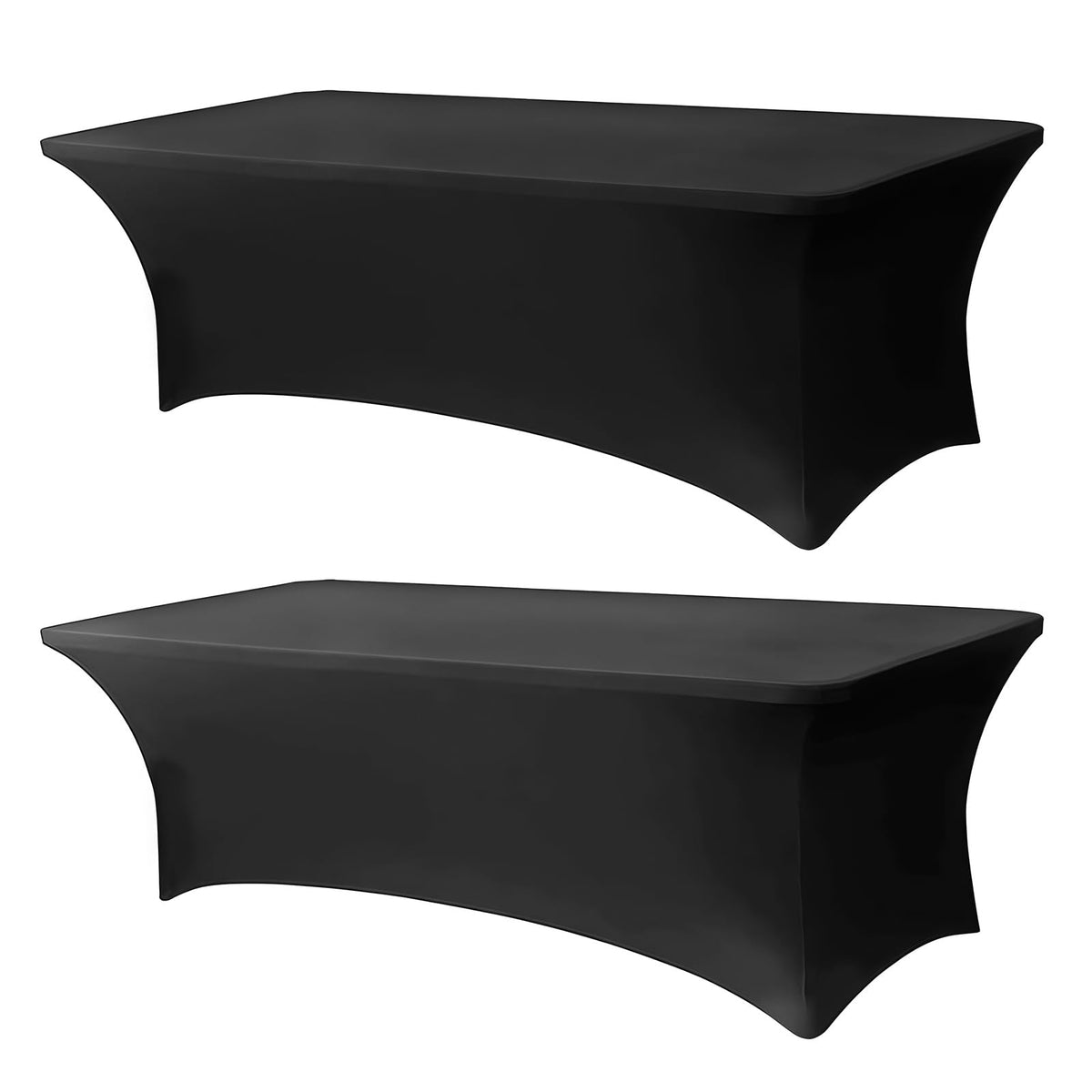 Lemict Black Tablecloth for events enhances dining and display aesthetics.