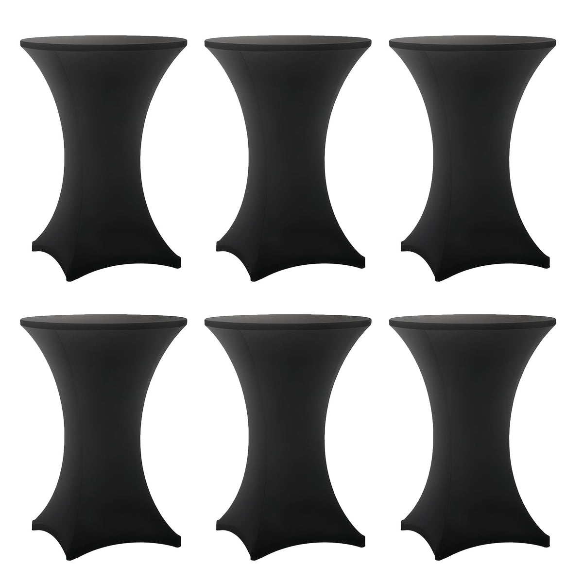 Lemict cocktail table covers 6-pack for 32x43 inches delivers a clean, professional look.