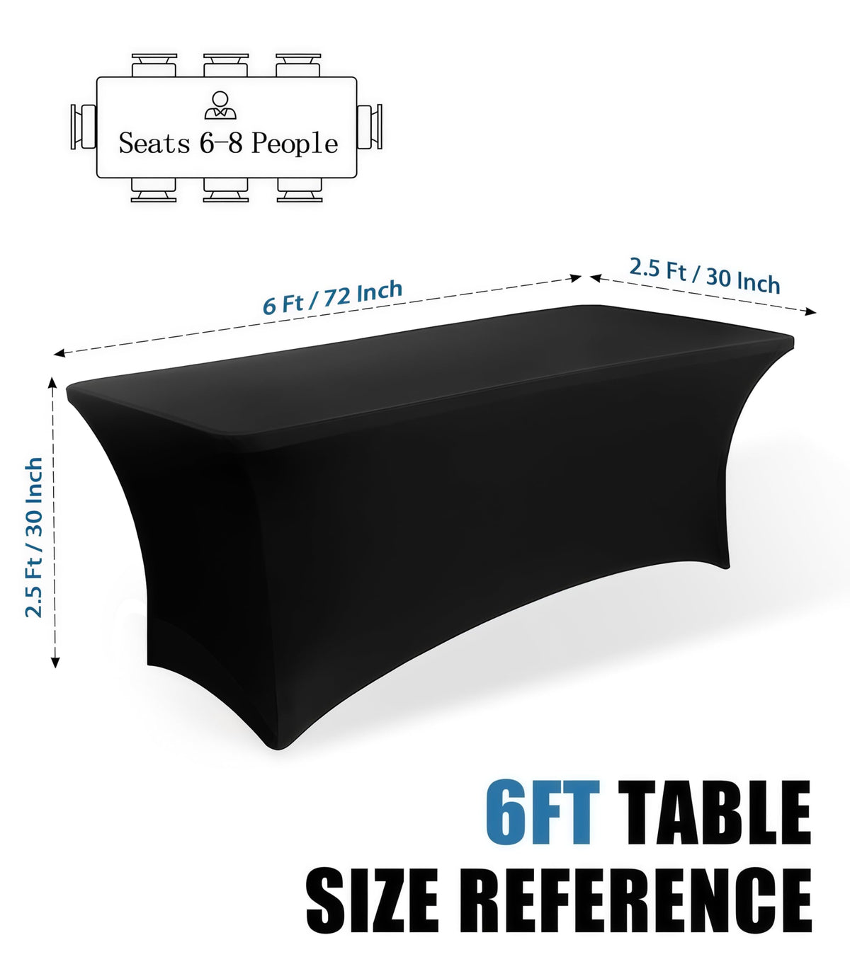 Lemict leg pockets secure the cover for windy outdoor settings