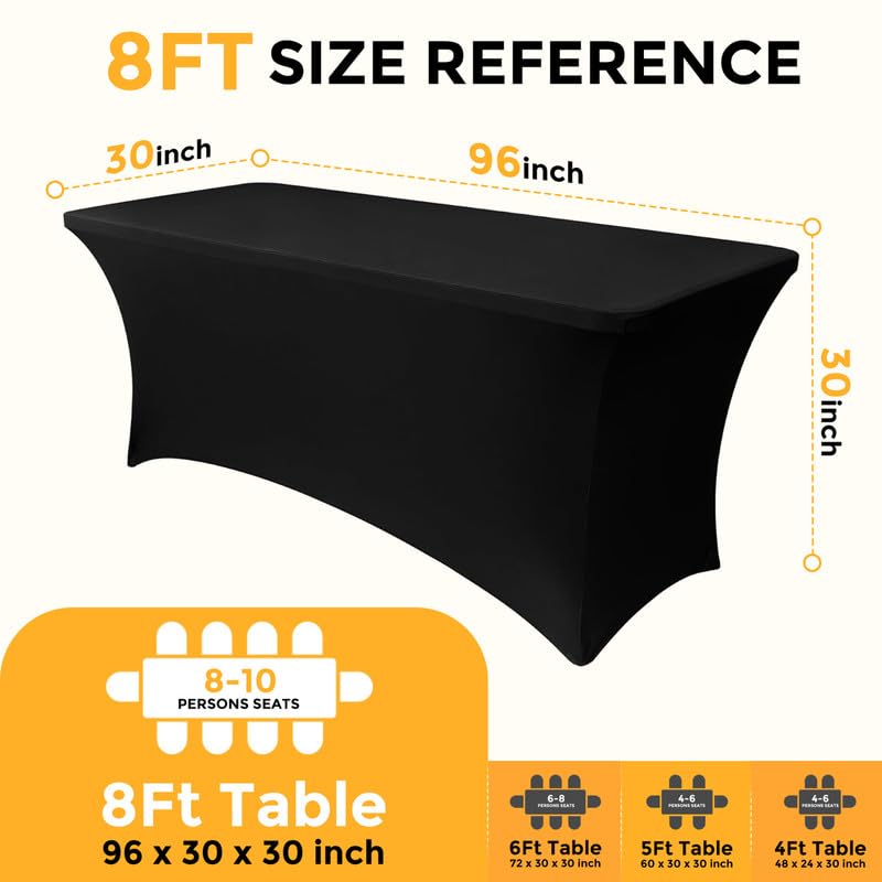 Lemict machine-washable durable tablecloth withstands repeated use