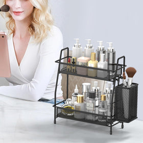 LEMIKKLE space-saving rack frees counter space for essentials.