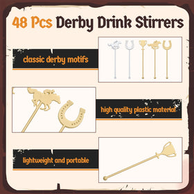 LemonRoad Derby stirrers come in a 24-piece pack for large events.