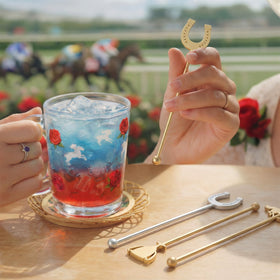 LemonRoad Derby stirrers on a wedding table elevate decor and conversation.