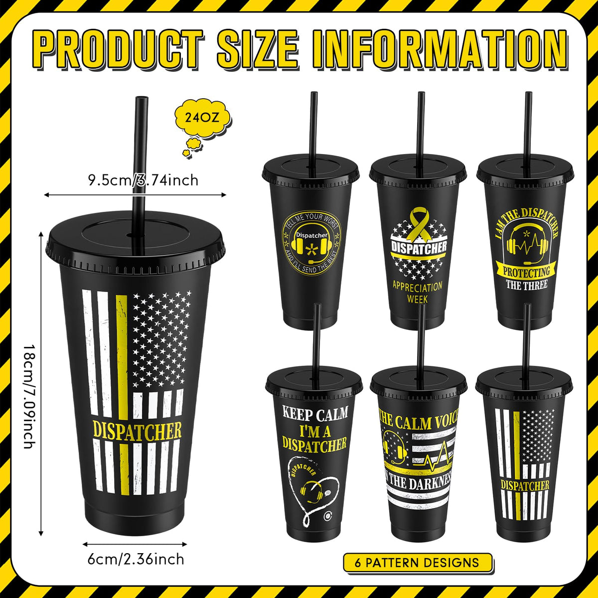 LemonRoad 24oz ergonomic tumbler for comfortable daily hydration at home or work.