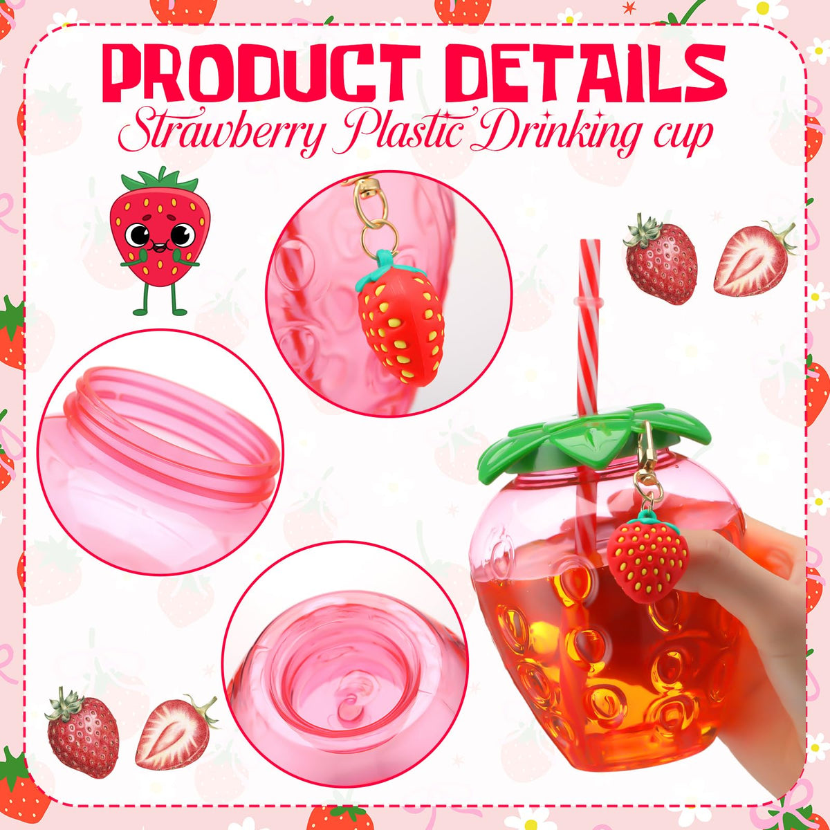 LemonRoad PP material cups are sturdy for daily use and occasions.