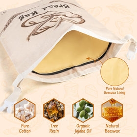 Lemoobolsa bread bags are wipe-clean and durable for everyday use.