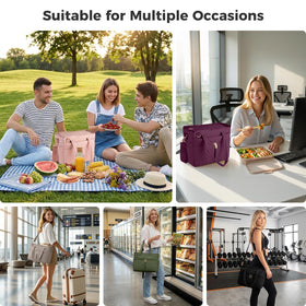 Lemoobolsa easy-clean interior simplifies after-work cleanup