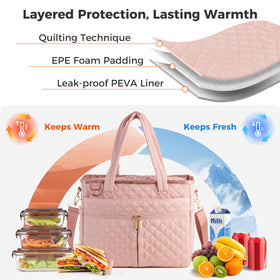 Lemoobolsa leakproof interior lining helps prevent spills in bags.