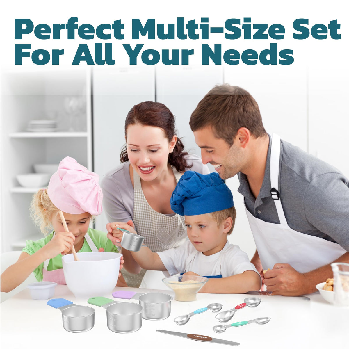Lenceo kitchen organization showcases a tidy, ready-to-use set.