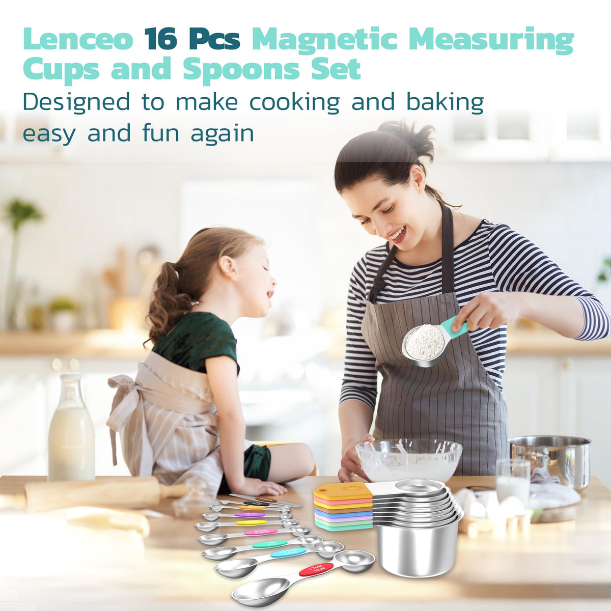 Lenceo soft-touch handles provide a comfortable, non-slip grip.