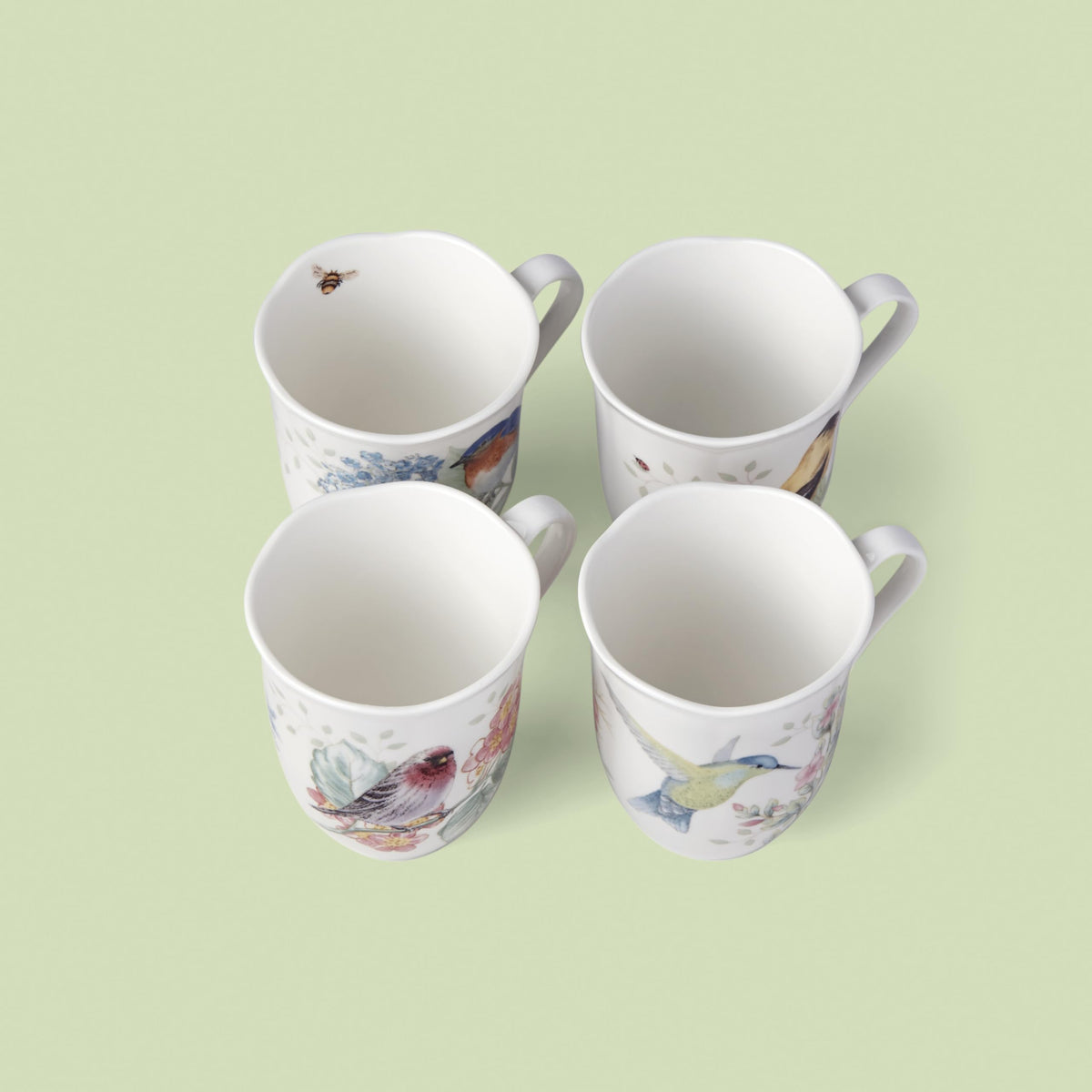Lenox Butterfly Meadow Flutter safe in dishwasher for fast, effortless cleanup