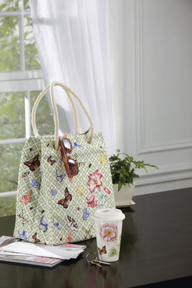 Lenox Butterfly Meadow mug packaging is ready for gifting.