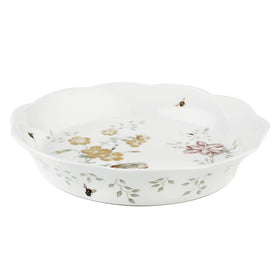 Lenox Butterfly Meadow Pie Dish edge highlights refined serving