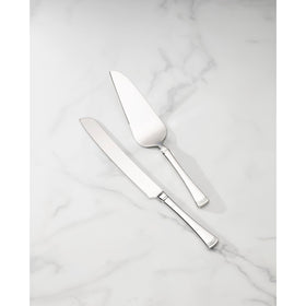 Lenox Portola cake server, balanced grip for clean servings.