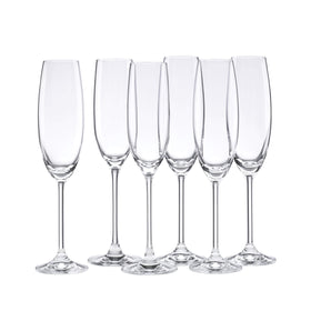 Lenox Tuscany Classics 8 oz flute close-up showing elegant stem for toasting
