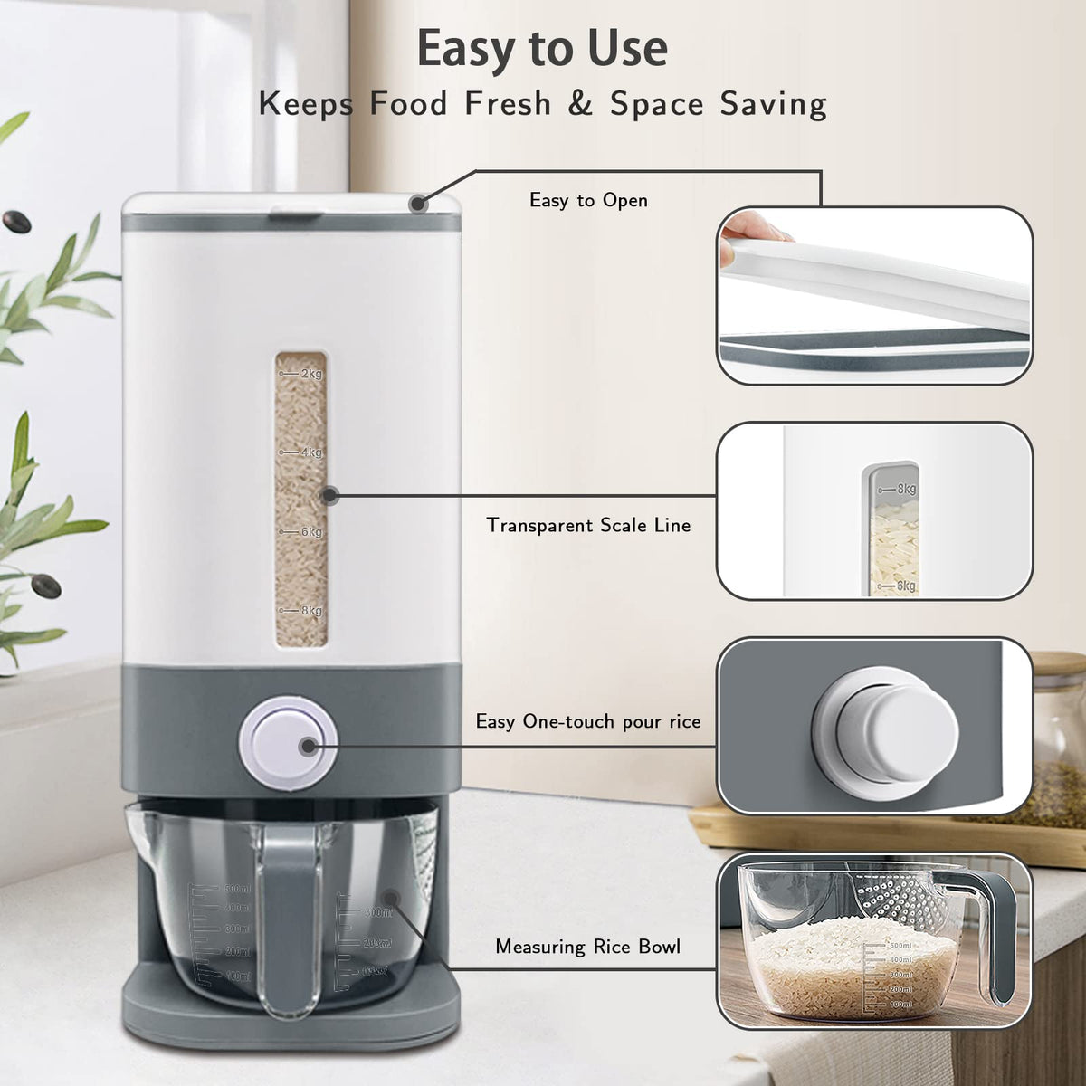 Lenwi built-in Fresh Box for moisture management and flexibility.