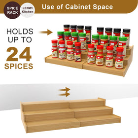 Lenwi bamboo surface is easy to clean and odor-free.