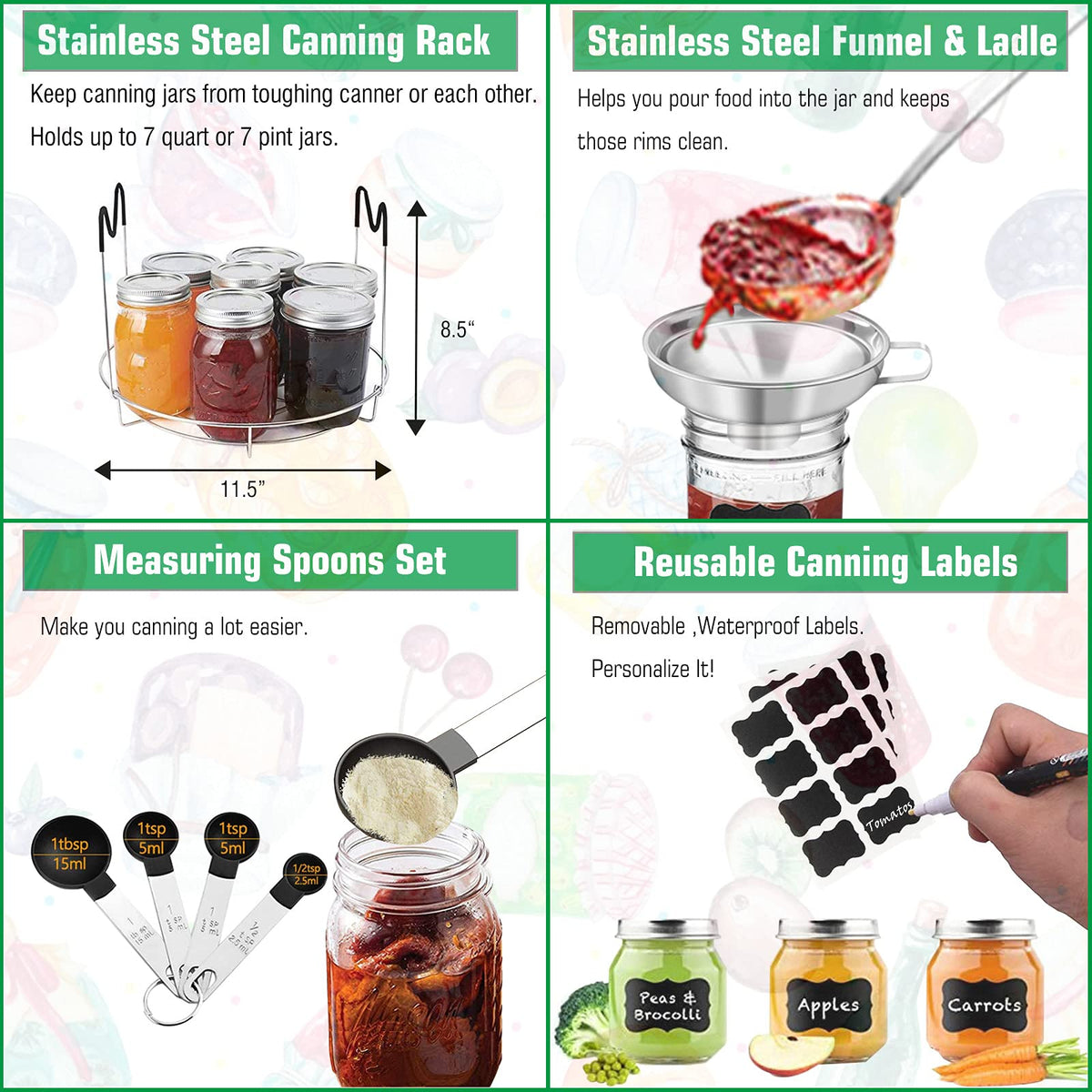 LEONICE magnetic lid lifter helps grab lids safely.