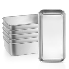 Leonyo 9x5 stainless loaf pan for even loaf baking