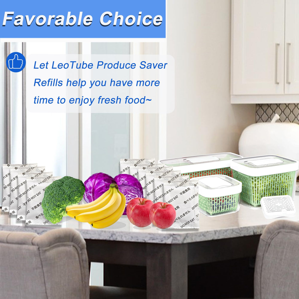 LeoTube 30-month supply ensures long-lasting compatibility and fewer replacements.