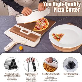 Leozzo versatile use for pizzas, breads, and pastries.