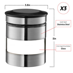 Le'raze countertop pantry organization helps you declutter and access ingredients quickly.