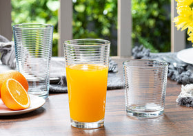 Le'raze dishwasher-safe glasses simplify cleaning after gatherings.