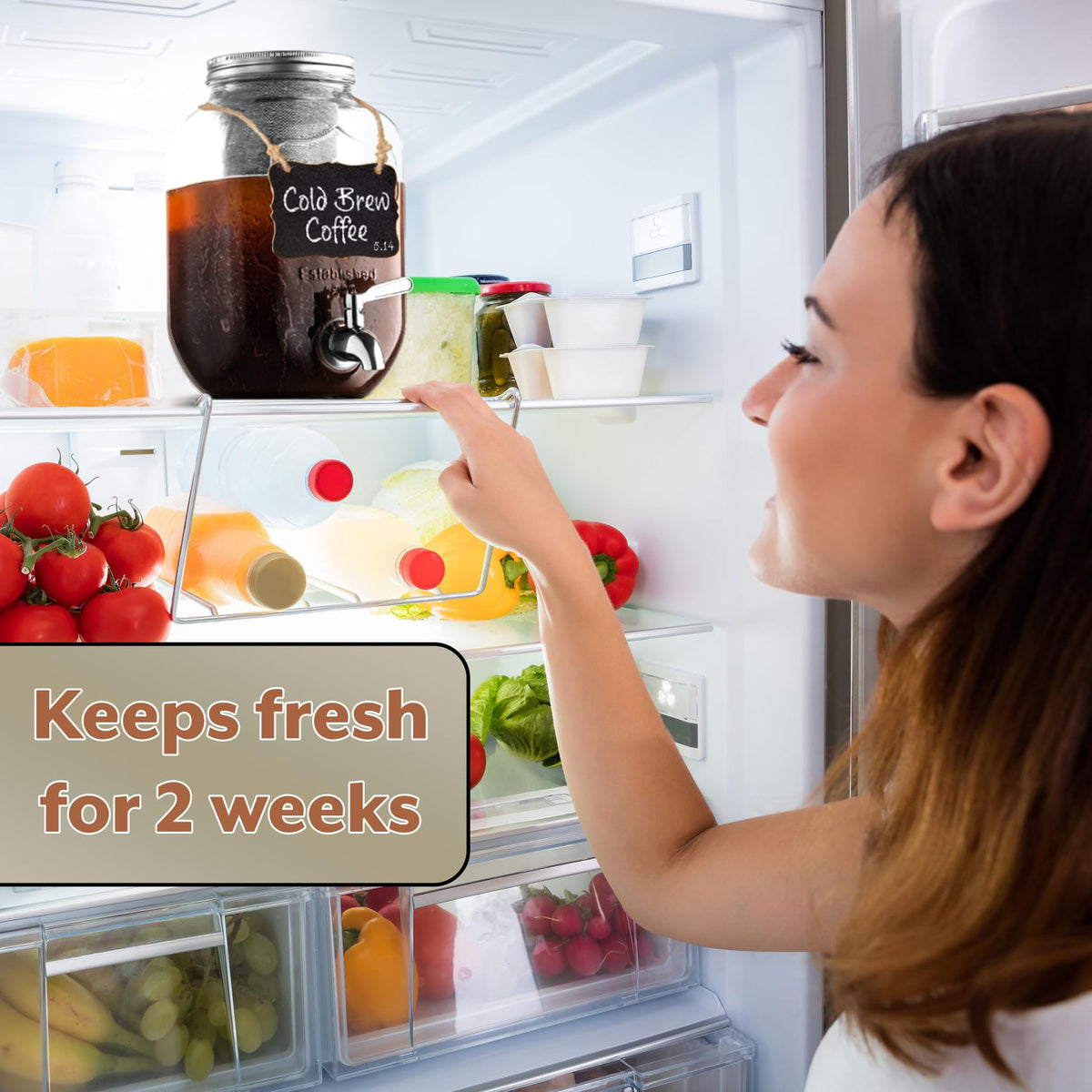 Le'raze large-capacity design supports overnight brews for busy mornings