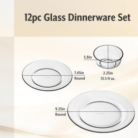 Le'raze glassware microwave-safe for quick reheats and ready-to-serve meals.