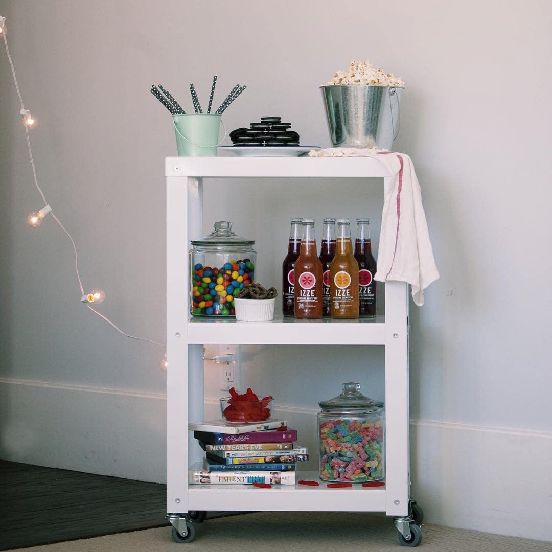Le'raze canister setup ideal for vanity or pantry organization