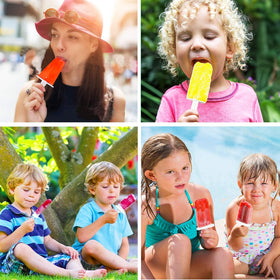 Lerryone easy-clean ice pops ideal for quick summer treats.