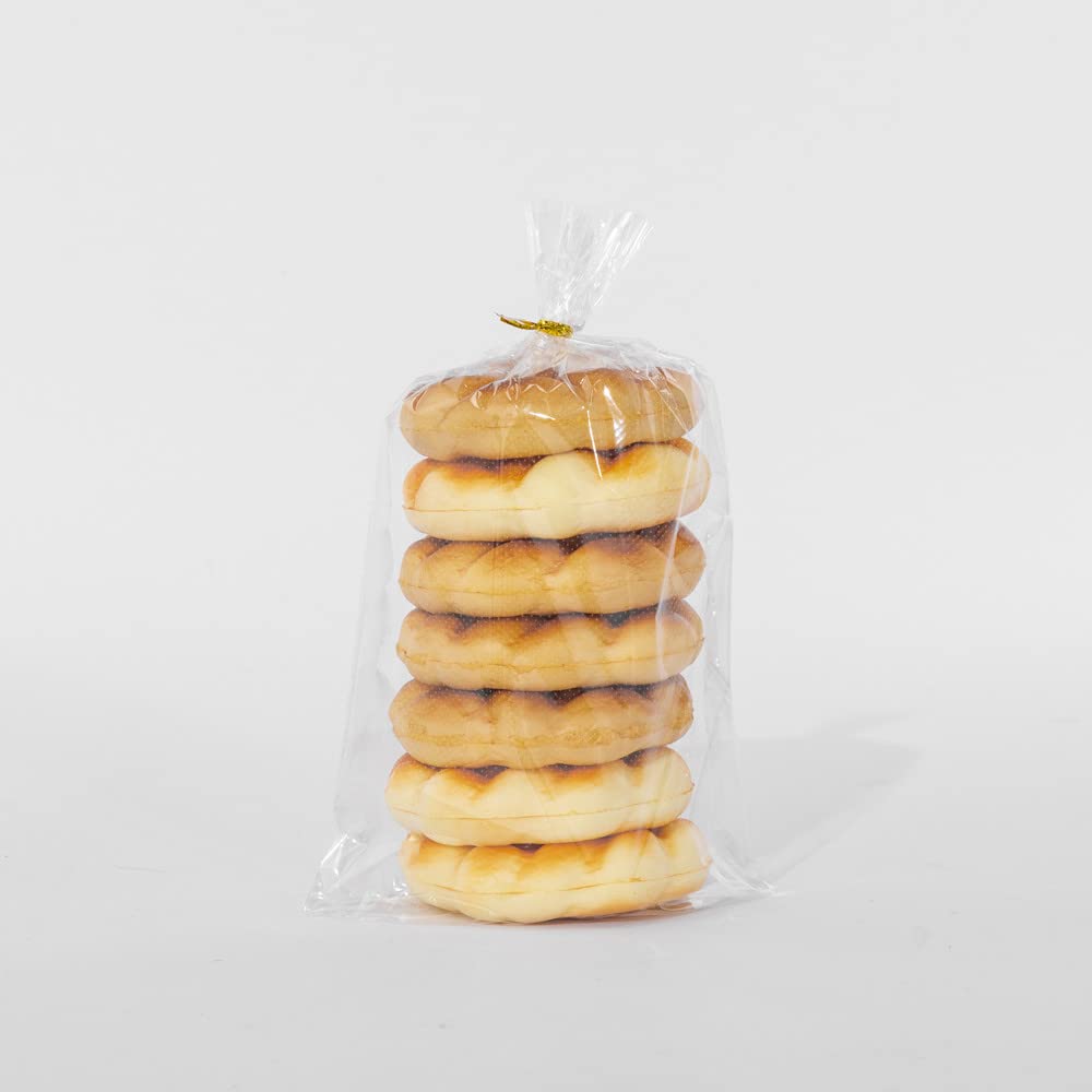 LesiBread Bag 12x8 clear display showing a fresh loaf for easy viewing.