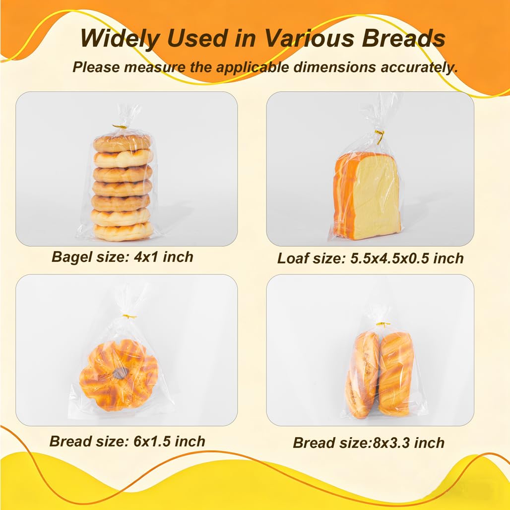 Lesi clear bag inside view showcasing loaf visibility and freshness.