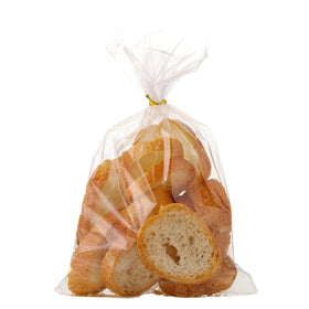 Lesi perforations provide air flow for crusty bread while minimizing moisture.