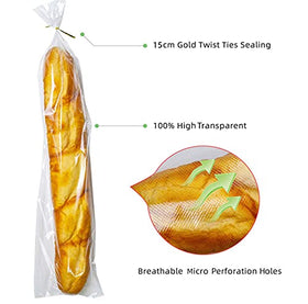 Lesibag bread bag with ties shows convenient gifting and organization.