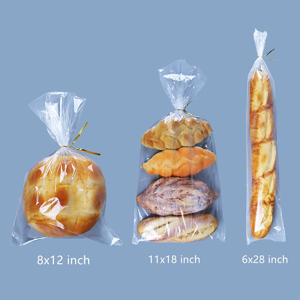 Lesibag freezer-safe bread bag protects baked goods during freezing.