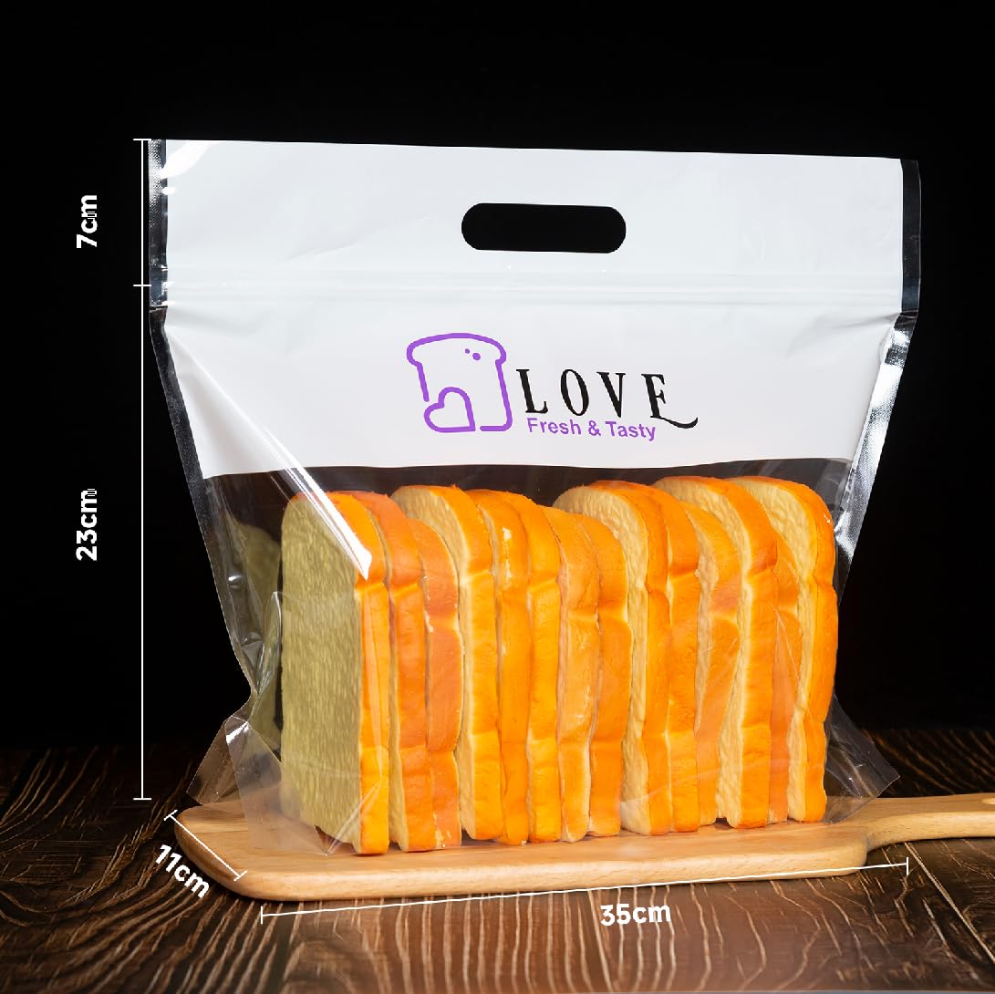 Lesibag reusable zipper bags with inner seal maintain moisture control.