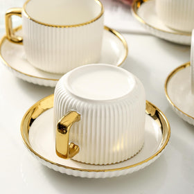 LETAOTAO cup and saucer dinnerware set enhances kitchen decor