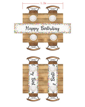 Letjolt party table decor setup demonstrates an easy arrangement for celebrations.