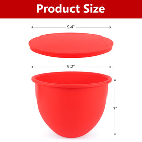 LETOMS lids attached to liners for quick recipe switching.