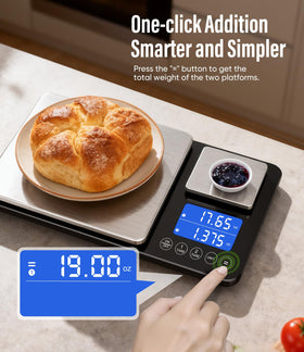Letron auto shut-off helps save battery during long kitchen sessions.