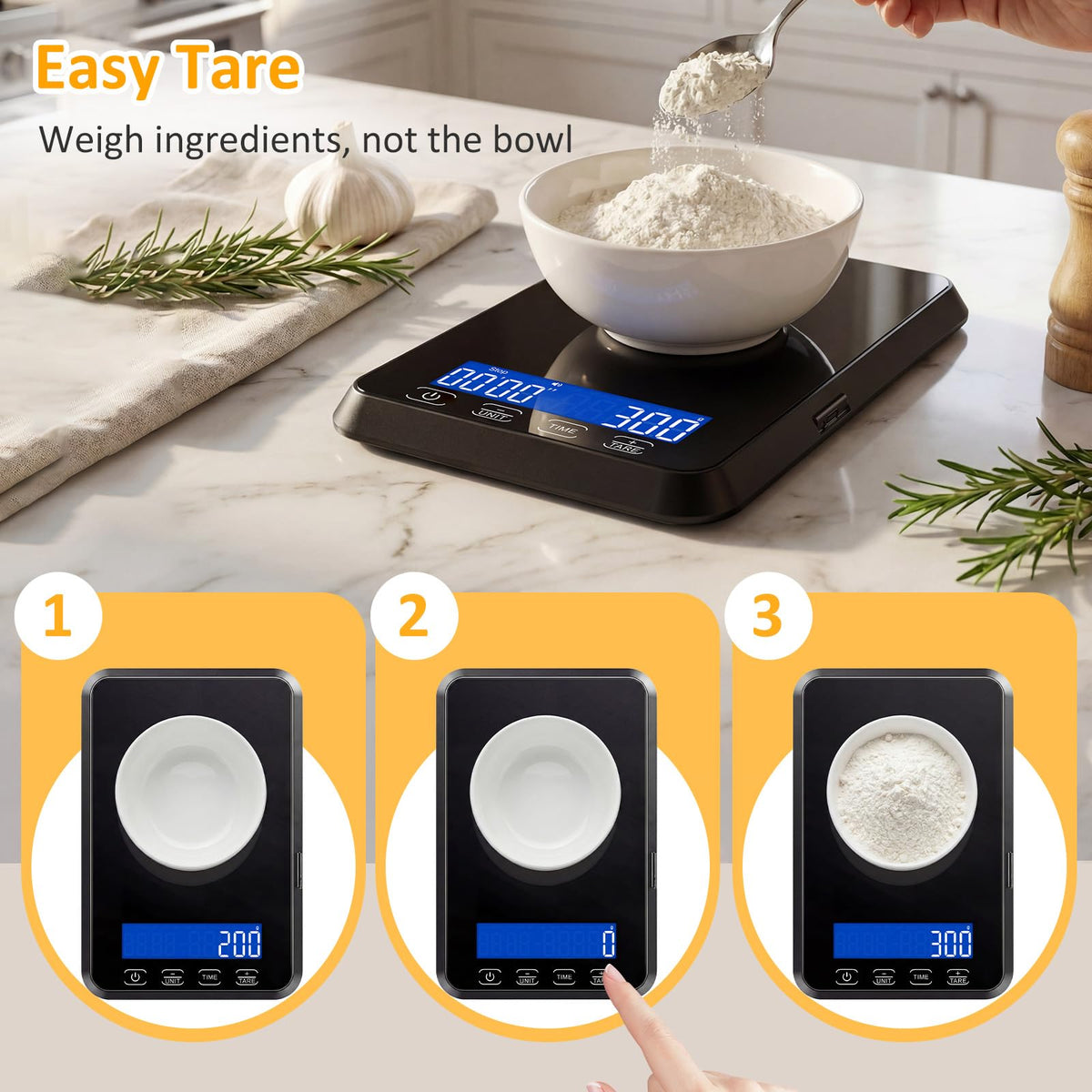 Letron scale with glass platform is easy to wipe clean after use.