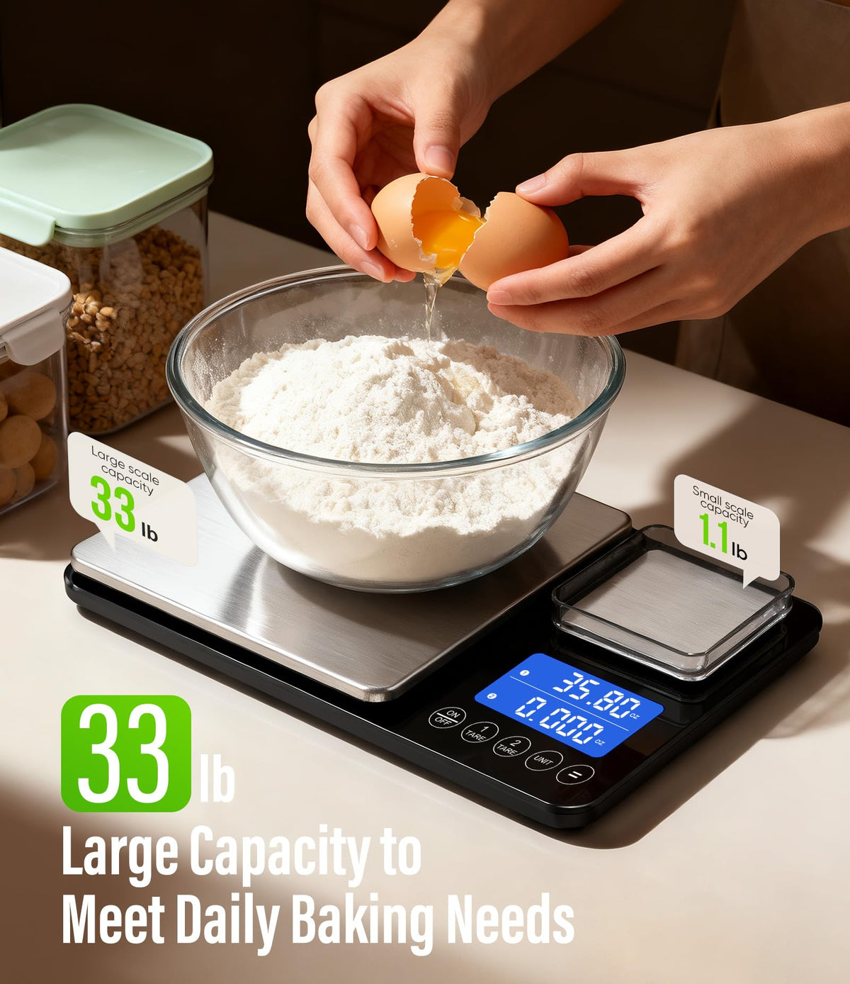 Letron stainless-steel surface demonstrates durability and easy cleanup after cooking.