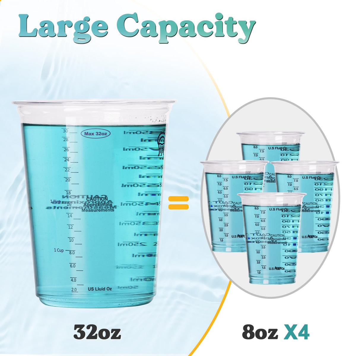 LET'S RESIN protective gloves included for safe resin handling during mixing.