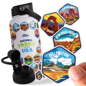 LET'S WANDER bottle straw lid for easy sipping on hikes