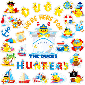 Leumoi duck cruise door magnet with swimming duck adds playful cabin decor and easy repositioning.